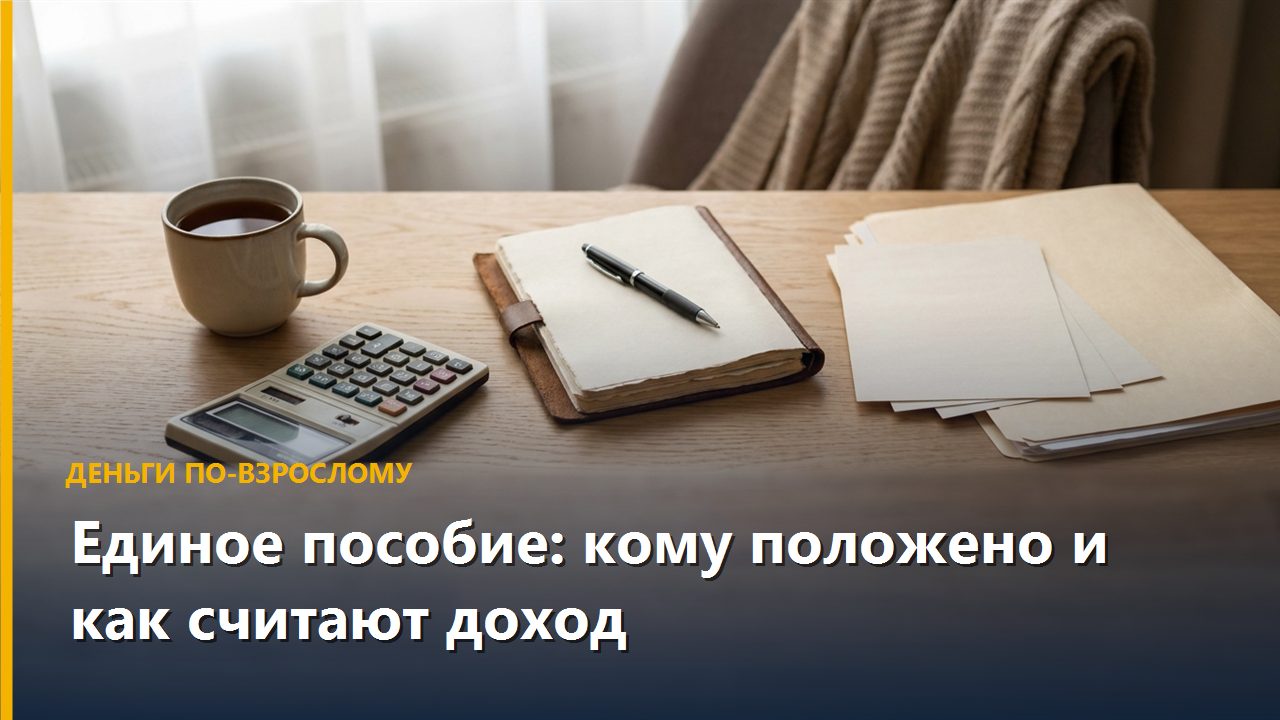 Единое пособие: кому положено и как считают доход