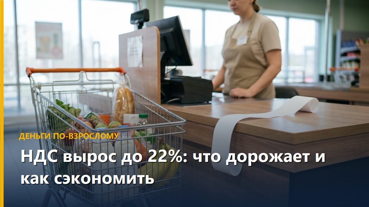 НДС вырос до 22%: что дорожает и как сэкономить
