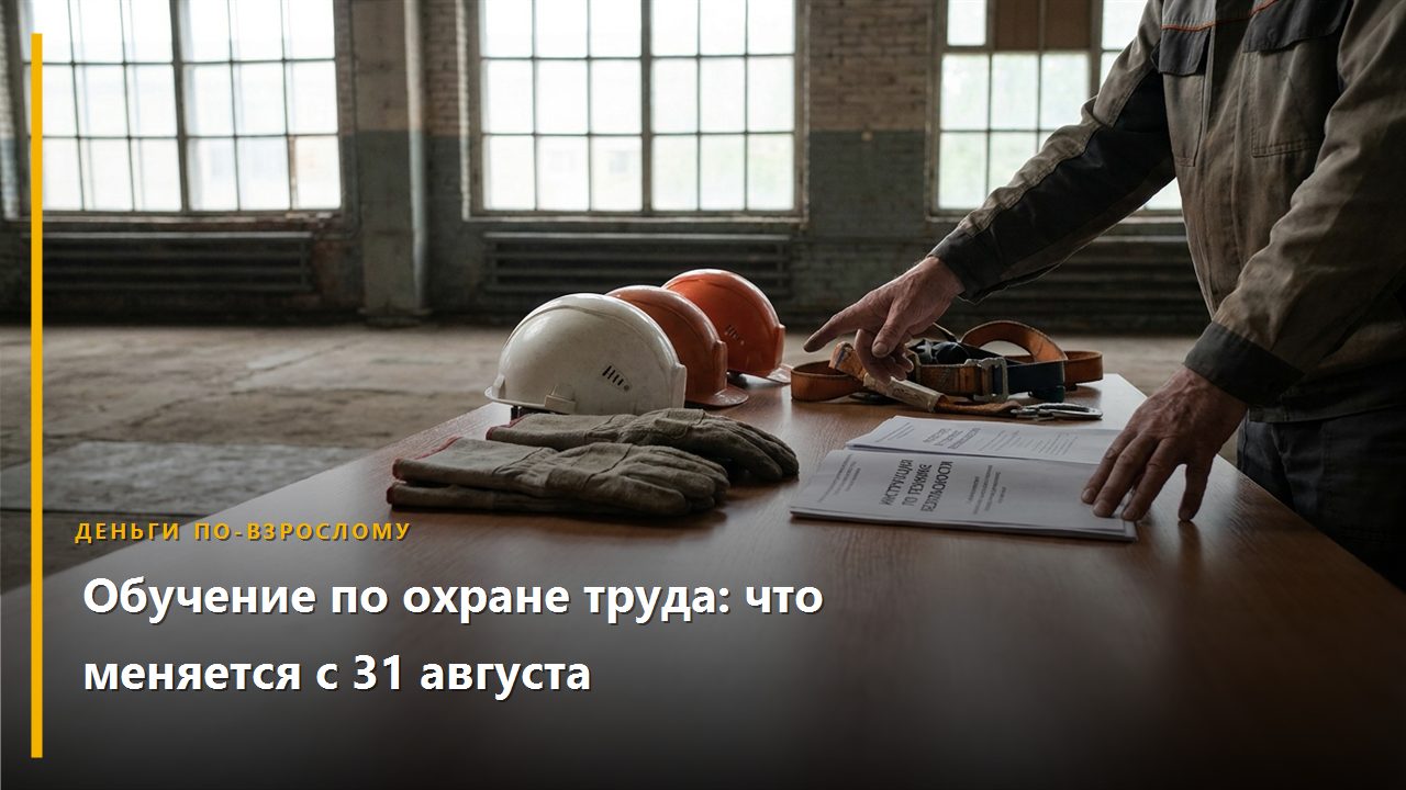 Обучение по охране труда: что меняется с 31 августа