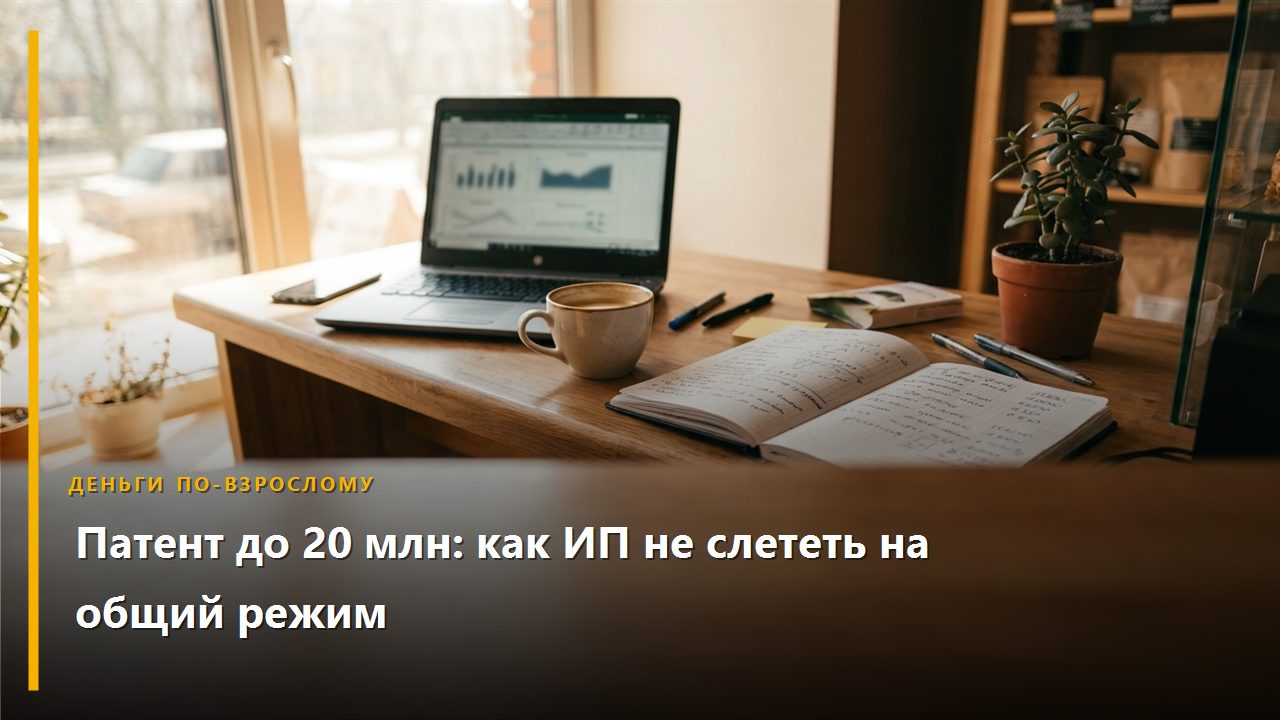 Патент до 20 млн: как ИП не слететь на общий режим